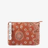 Puffer-Pochette mit Bandana-Print
