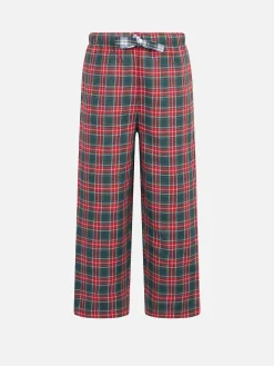 Pyjamahose für Kinder mit Tartan-Print