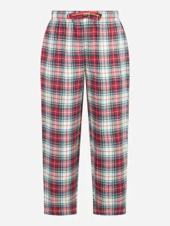 Pyjamahose für Kinder mit Tartan-Print