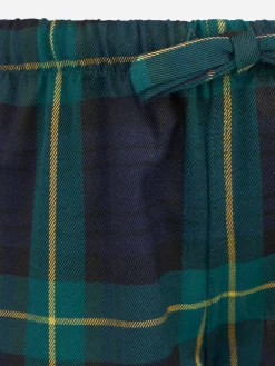 Pyjamahose für Kinder mit Tartan-Print