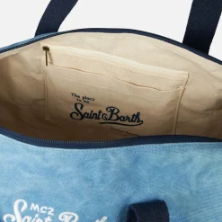 Reise-Reisetasche aus Denim