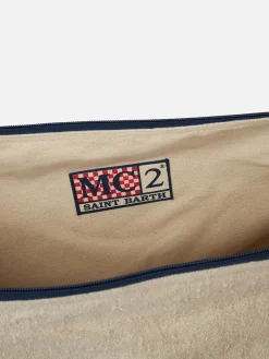 Reisetasche Jetleg aus natürlichem Leinen