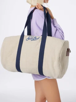 Reisetasche Jetleg aus natürlichem Leinen