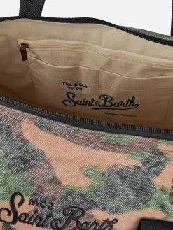 Reisetasche mit Tarnmuster