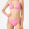 Rosa Damen-Triangel-Bikini