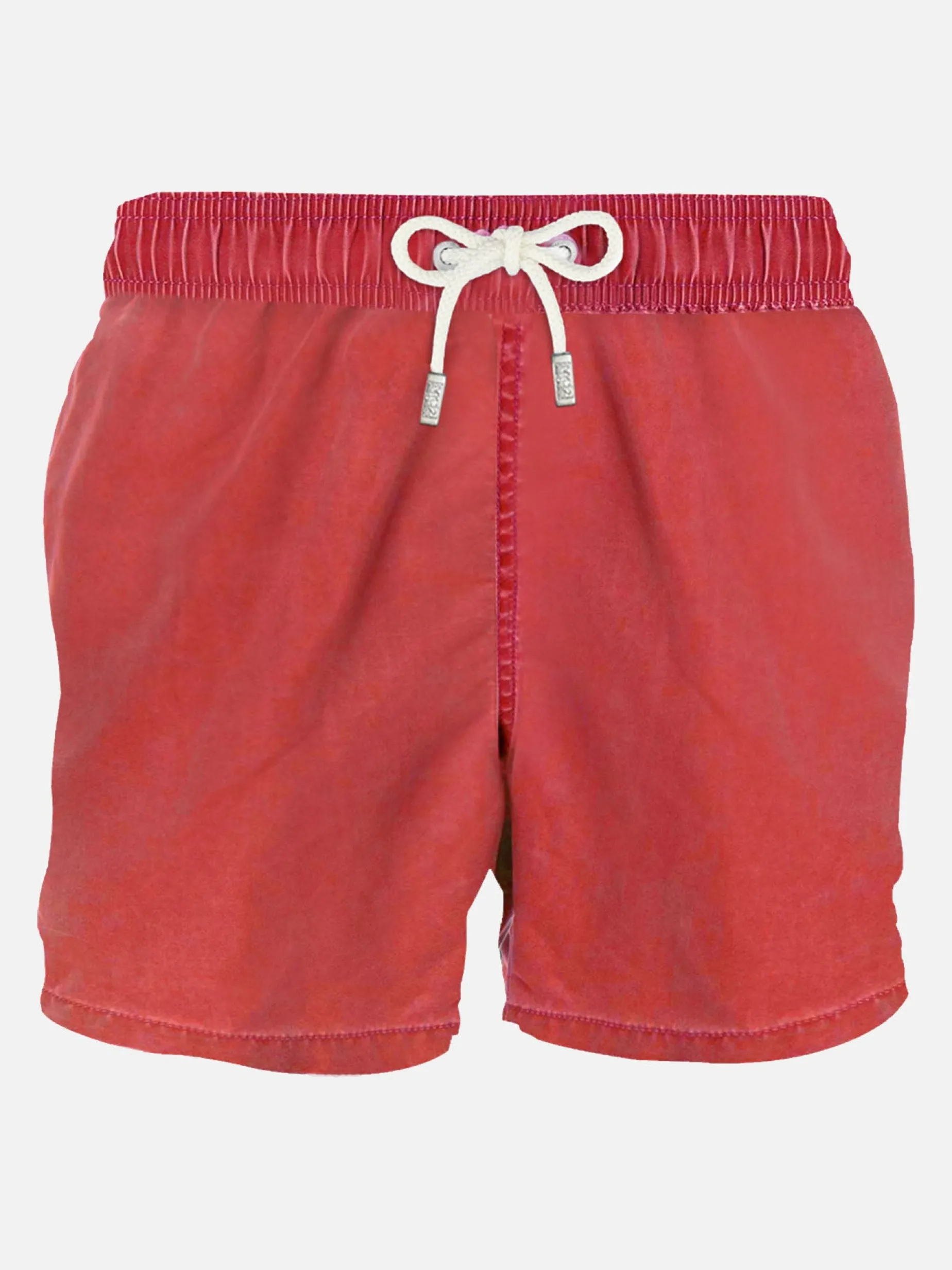 Rote Delavè-Badeshorts für Herren