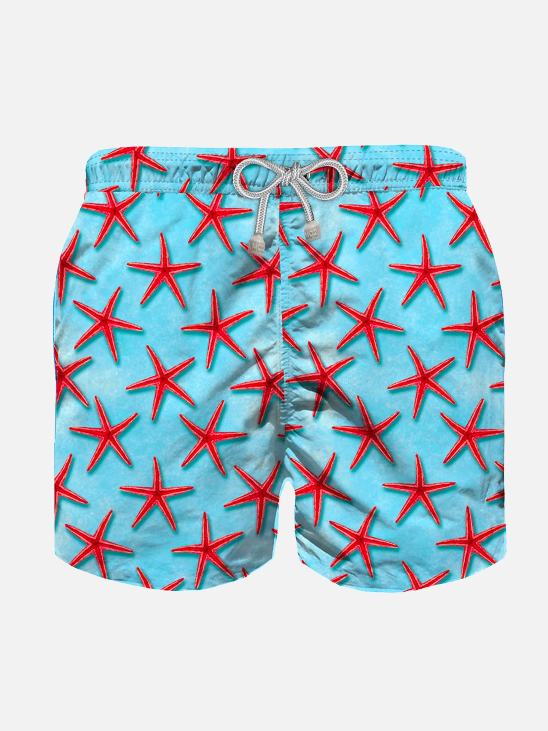 Rote Seastars-Badeshorts für Jungen