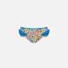 Rüschen-Badehose für Mädchen mit Blumendruck | Hergestellt aus Liberty-Stoff