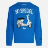 Rundhalspullover für Jungen mit Vespa-Aufdruck | VESPA® SONDEREDITION