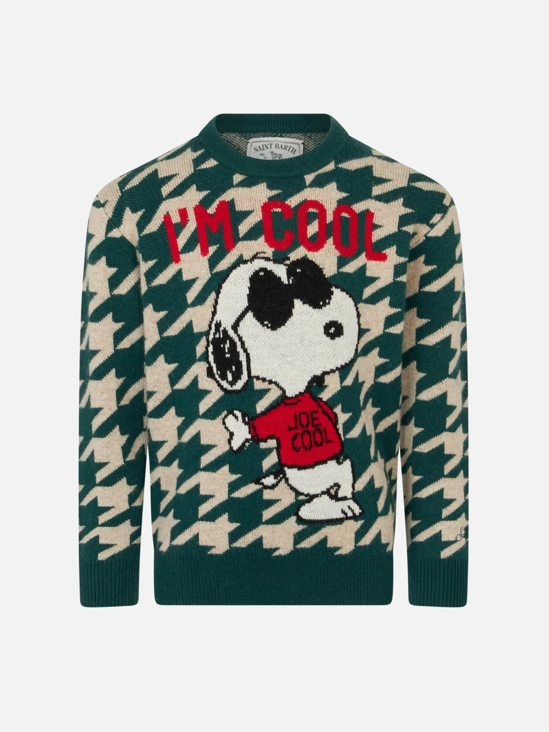 Rundhalspullover für Jungen mit Snoopy-Jacquard-Print | SNOOPY – PEANUTS™ SONDEREDITION
