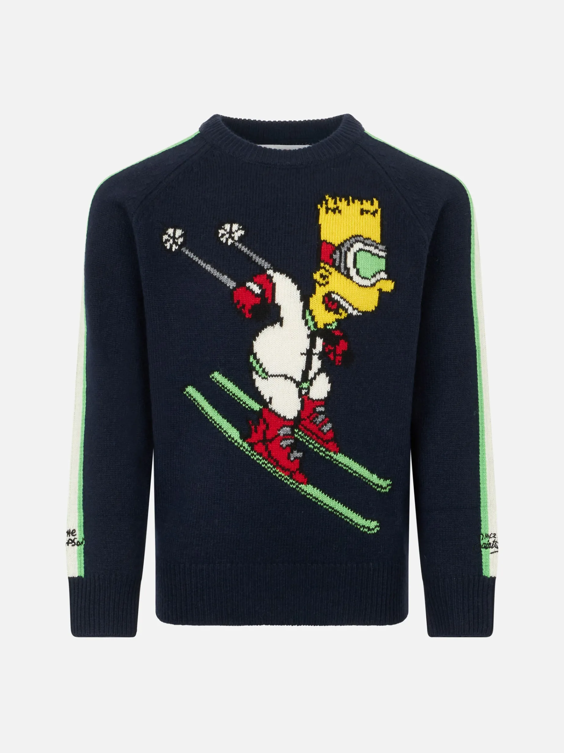 Rundhalspullover für Jungen mit Bart-Simpson-Aufdruck | THE SIMPSON SPECIAL EDITION