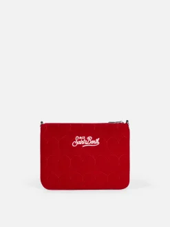 SamtHerzstepp Parisienne Sherpa Umhängetasche Clutch