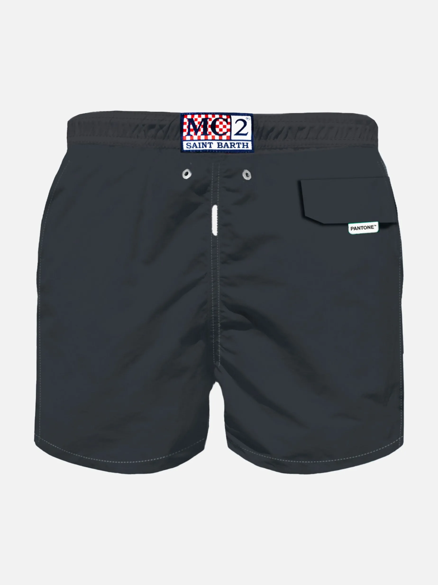 Schwarze Badeshorts für Jungen | PANTONE® SONDERAUSGABE