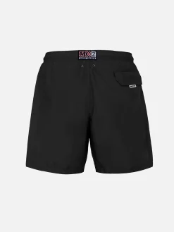 Schwarze Herren-Badeshorts aus leichtem Stoff Lighting Pantone | PANTONE-SONDERAUSGABE
