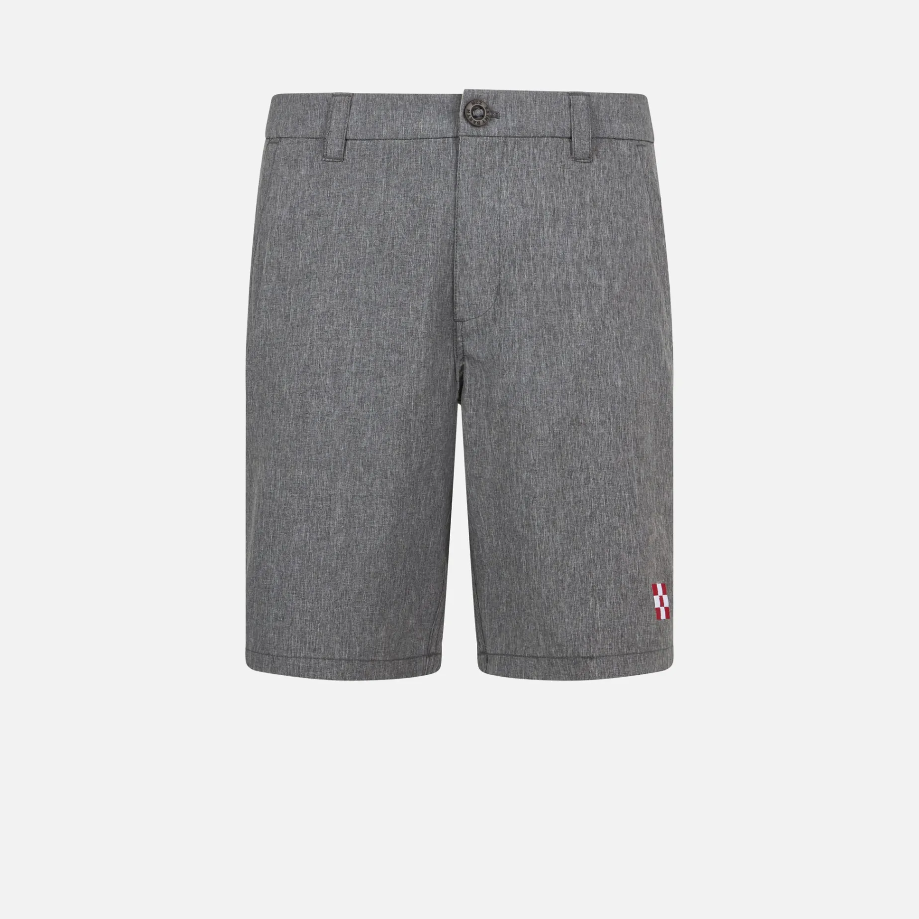 Schwarze Herren-Bermuda aus Ripstop-Stoff