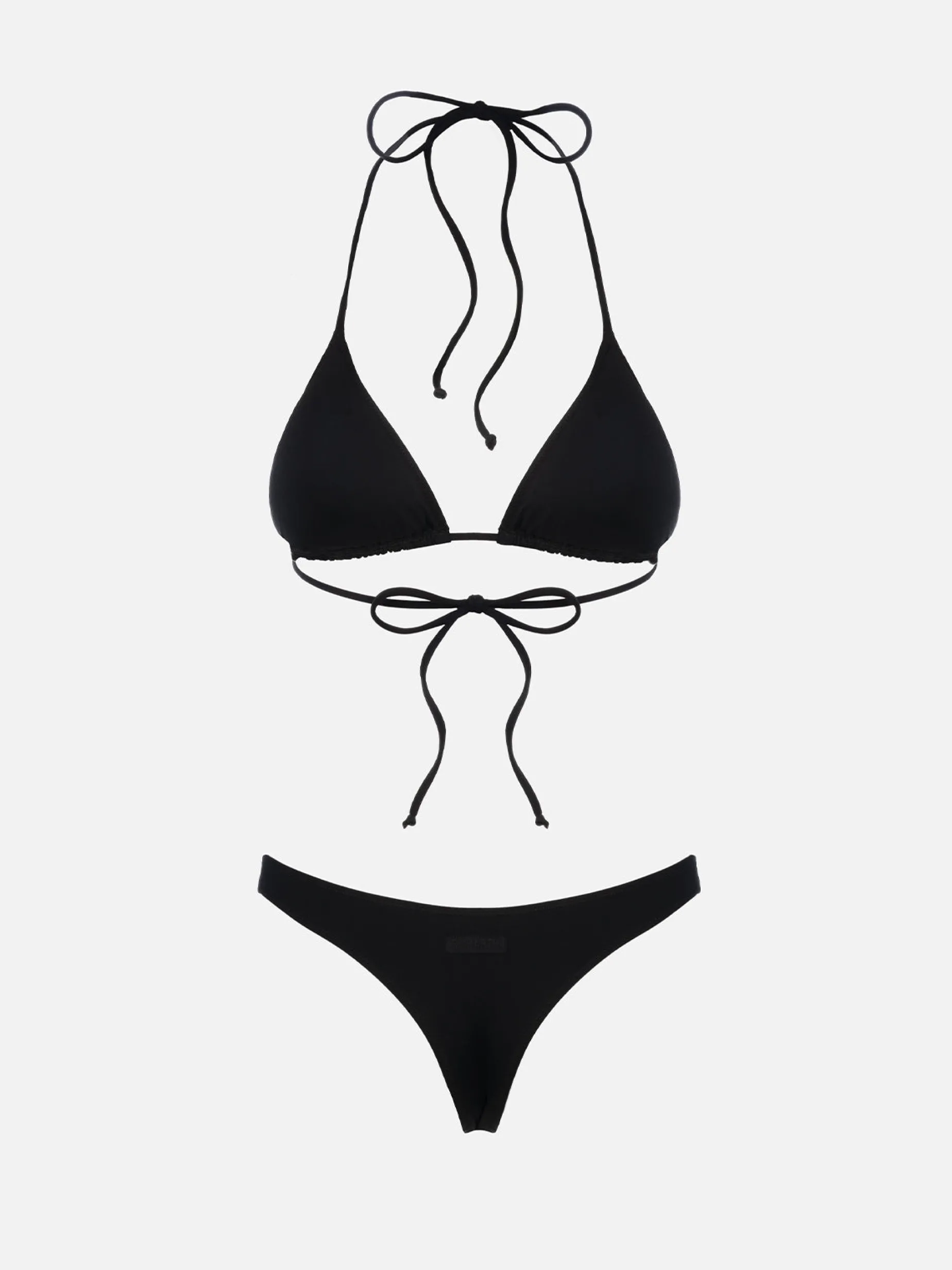 Schwarzer Triangel-Bikini für Damen Leah Naomi
