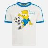 Schweres Baumwoll-T-Shirt für Jungen mit Bart-Fußballaufdruck | DIE SIMPSONS-SONDERAUSGABE