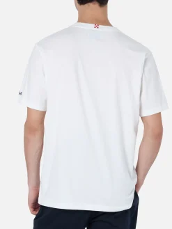 Schweres Baumwoll-T-Shirt für Herren von Arnott mit You know I’m GinDependent-Stickerei