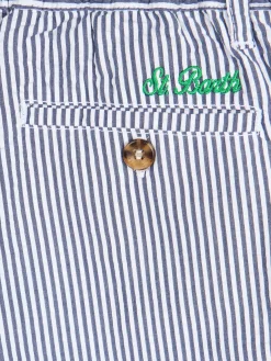 Seersucker-Bermudashorts für Jungen Ischia Jr