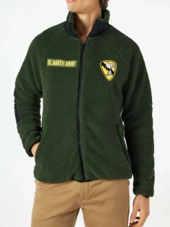 Sherpa-Jacke mit Snoopy-Aufnäher | Peanuts® Sonderausgabe