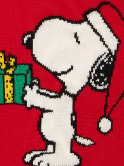 Snoopy Christmas Mood Print Mädchenpullover | Peanuts™ Sonderausgabe