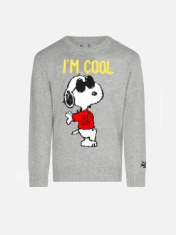 Snoopy Cool Boy grauer Pullover – Sonderausgabe
