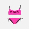 St. Barth Bralette-Bikini für Mädchen mit Grafik vorne