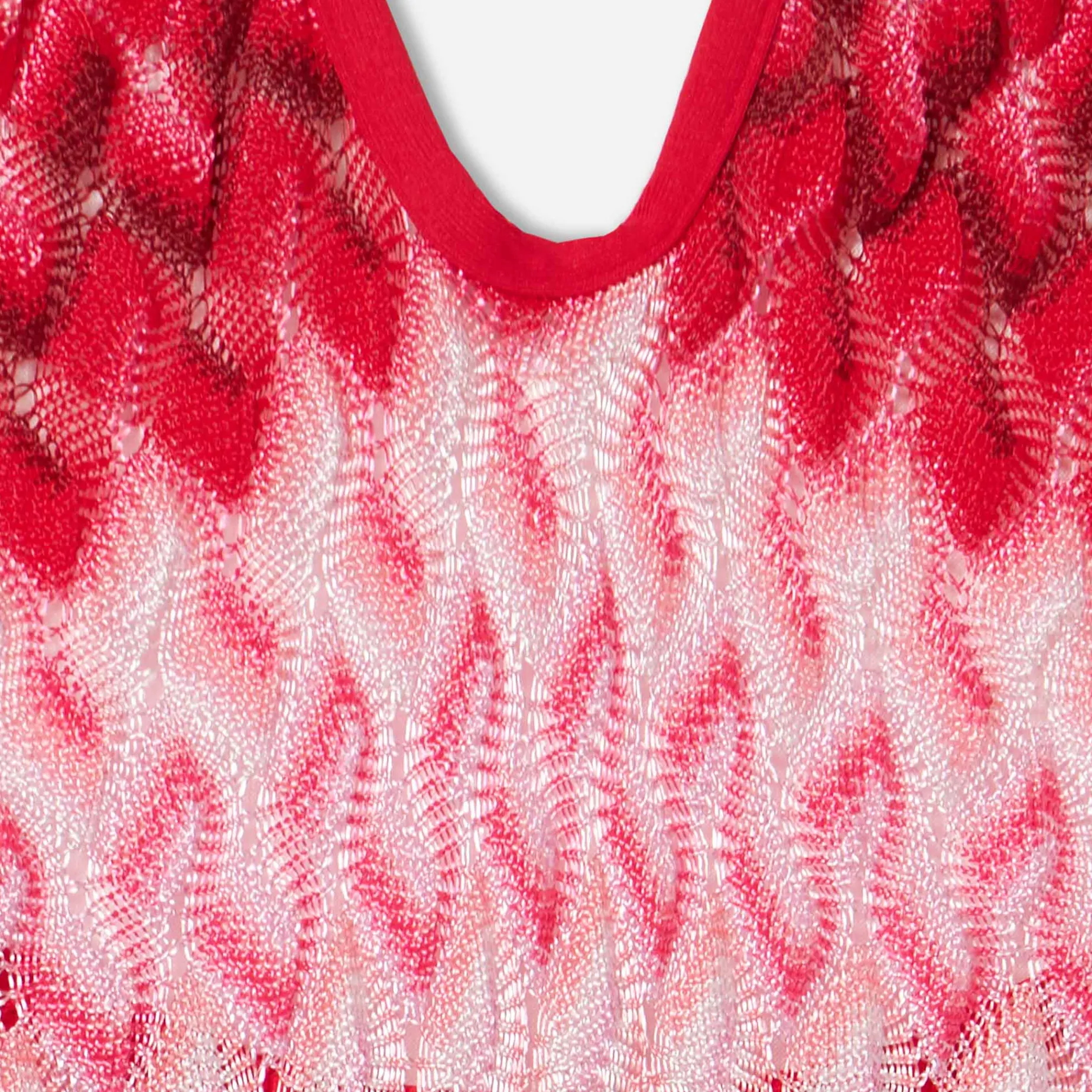 Strickkleid für Mädchen mit Chevronmuster