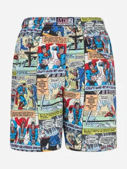 Superman Comics Badeshorts aus leichtem Stoff für Jungen | SUPERMAN WARNER BROS SPECIAL EDITION
