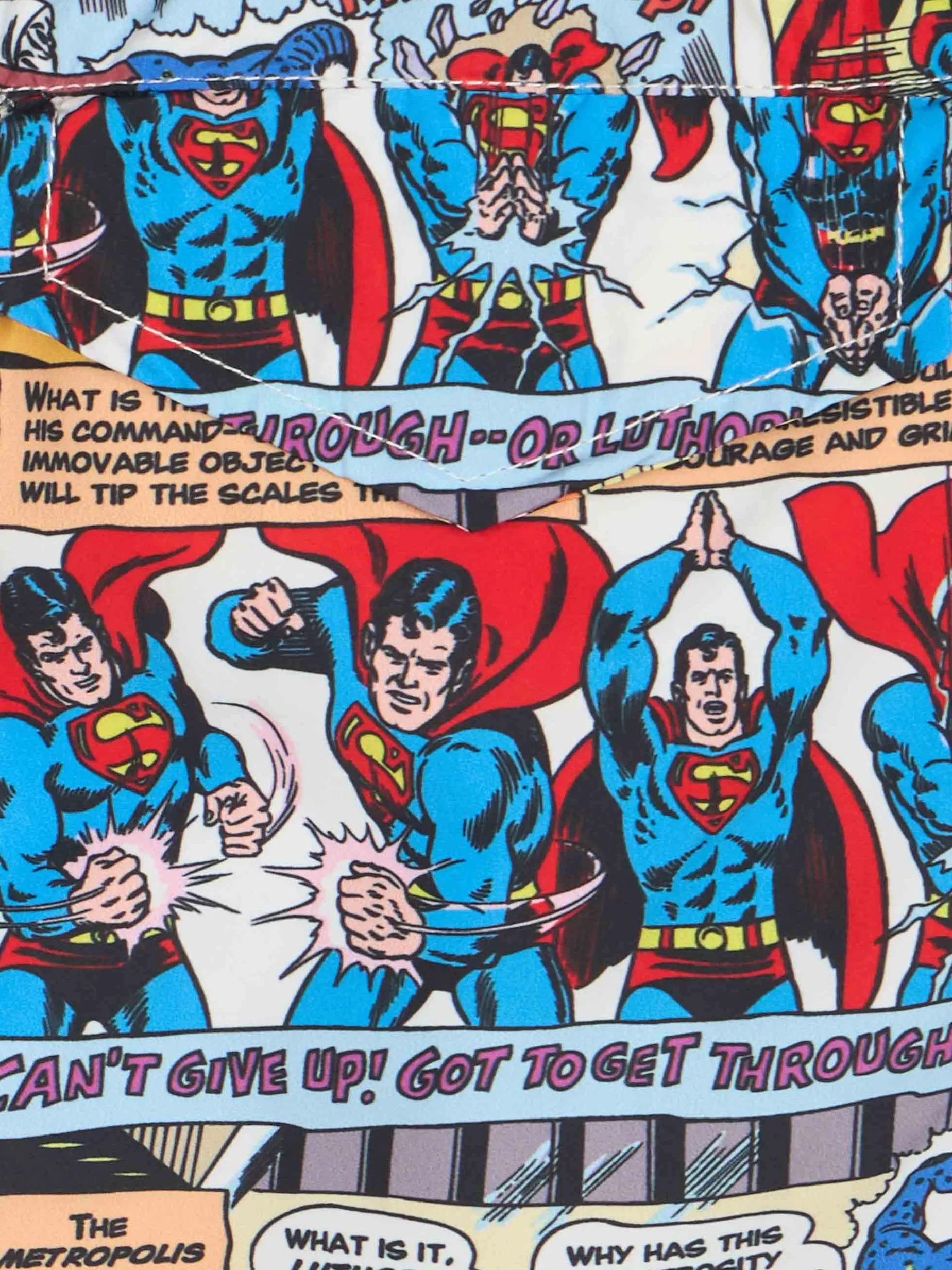 Superman Comics Badeshorts aus leichtem Stoff für Jungen | SUPERMAN WARNER BROS SPECIAL EDITION