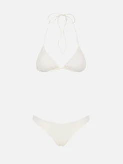 Triangel-Bikini für Damen in Creme Leah Naomi