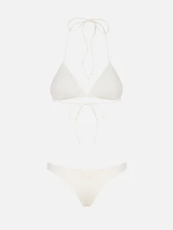 Triangel-Bikini für Damen in Creme Leah Naomi