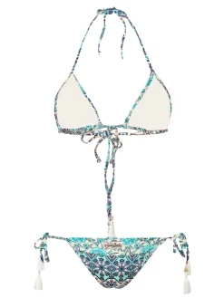 Triangel-Bikini mit Gipsy-Print