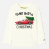 T-Shirt Junge Saint Barth Weihnachtsdruck