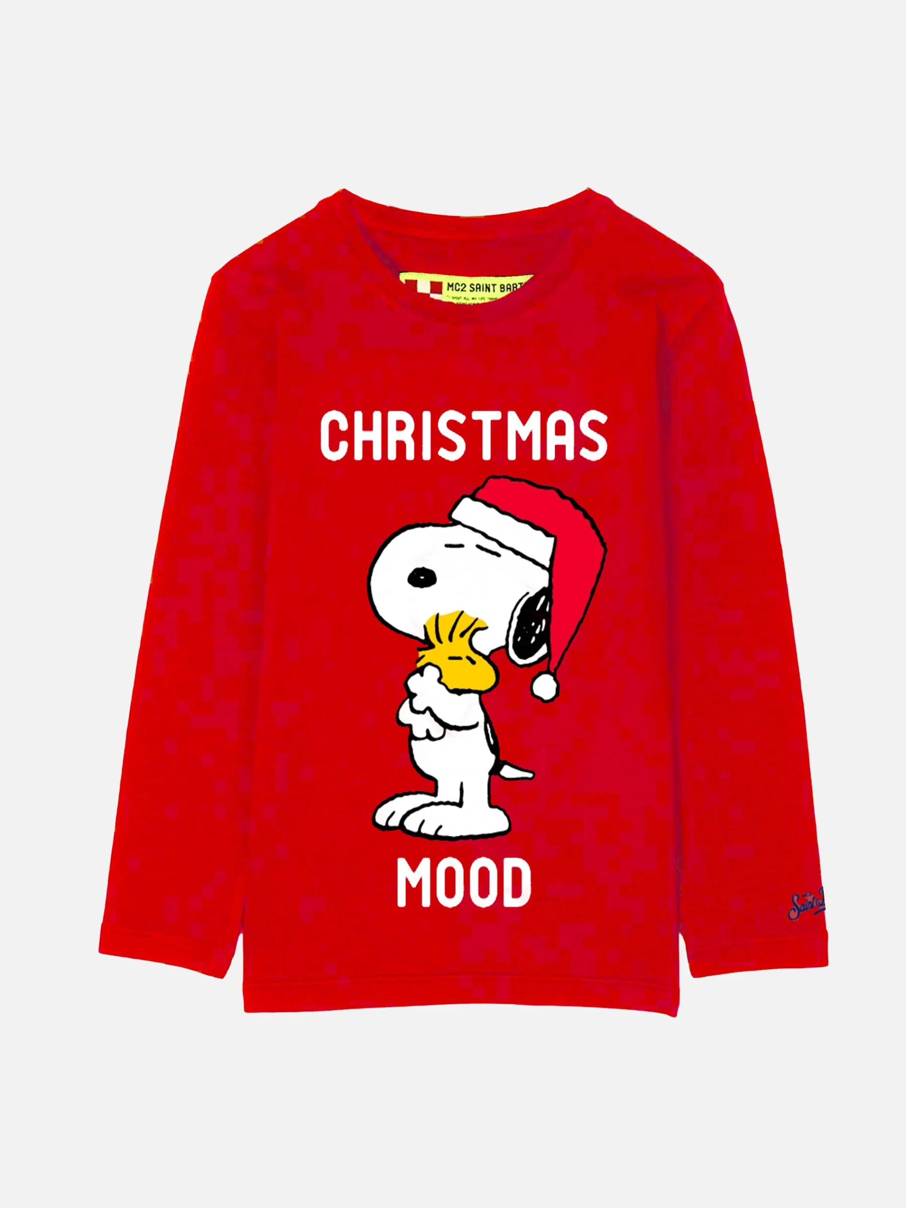 T-Shirt Junge Weihnachten Snoopy Version Aufdruck | Peanuts™ Sonderausgabe