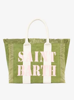 Umhängetasche „Vanity“ aus Canvas mit Logo-Print