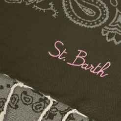 Weicher Jacquard-Fouta mit Wellenbesatz