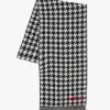 Weicher Wollschal mit Pied-de-Poule-Muster