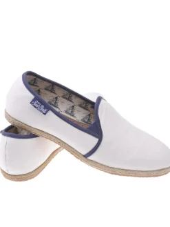 Weiße Canvas-Schuhe für Herren