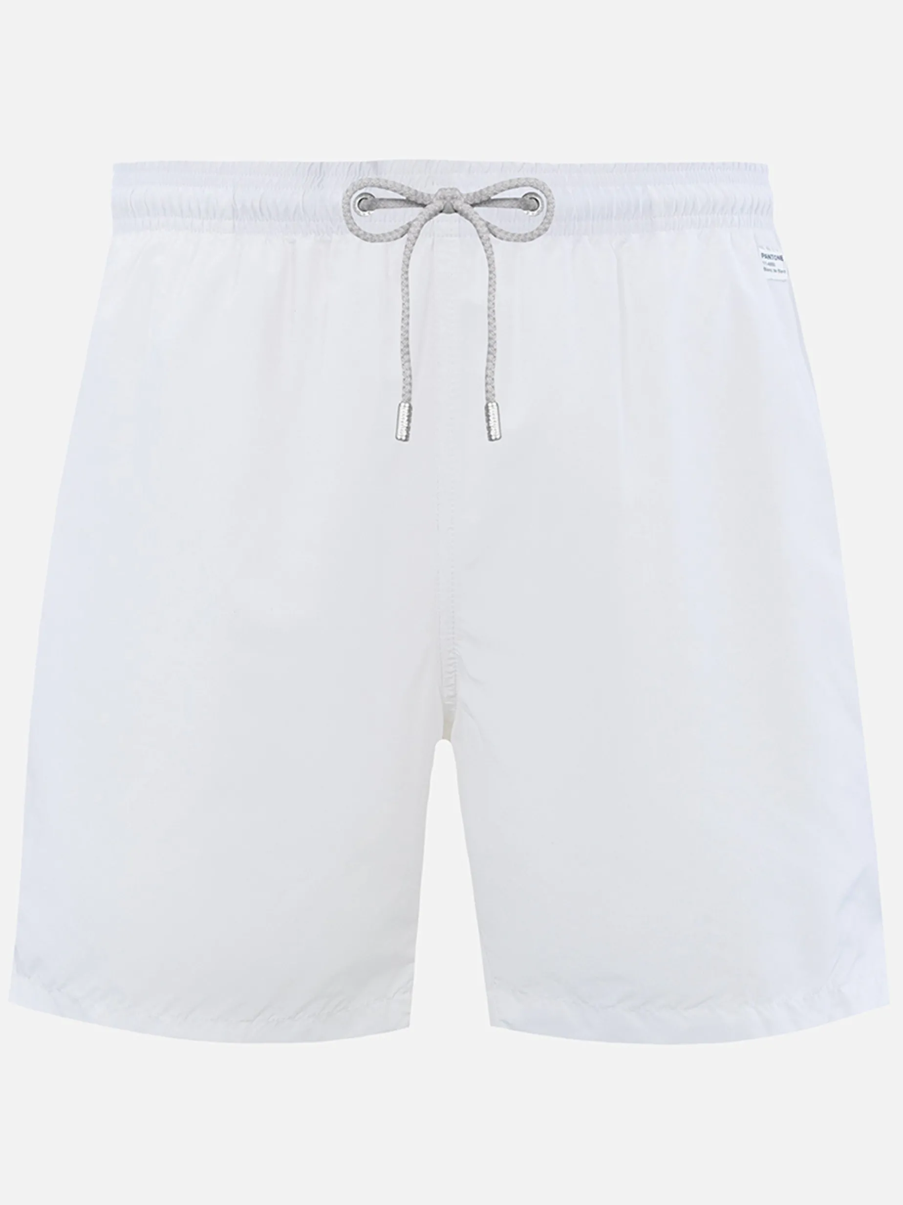 Weiße Herren-Badeshorts aus leichtem Stoff Lighting Pantone | PANTONE-SONDERAUSGABE