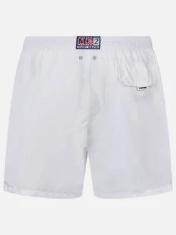 Weiße Herren-Badeshorts aus leichtem Stoff Lighting Pantone | PANTONE-SONDERAUSGABE