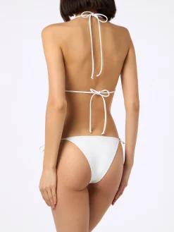 Weißer Triangel-Bikini für Damen Leah Marielle