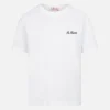 Weißes Baumwolljersey-T-Shirt „Dover“ für Jungen mit St. Barth-Stickerei
