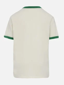 Weißes Baumwoll-T-Shirt für Jungen Dean Jr mit Australian Stickerei | AUSTRALIAN BRAND SPECIAL EDITION