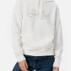 Weißes Damen-Sweatshirt Virginia mit Strasssteinen