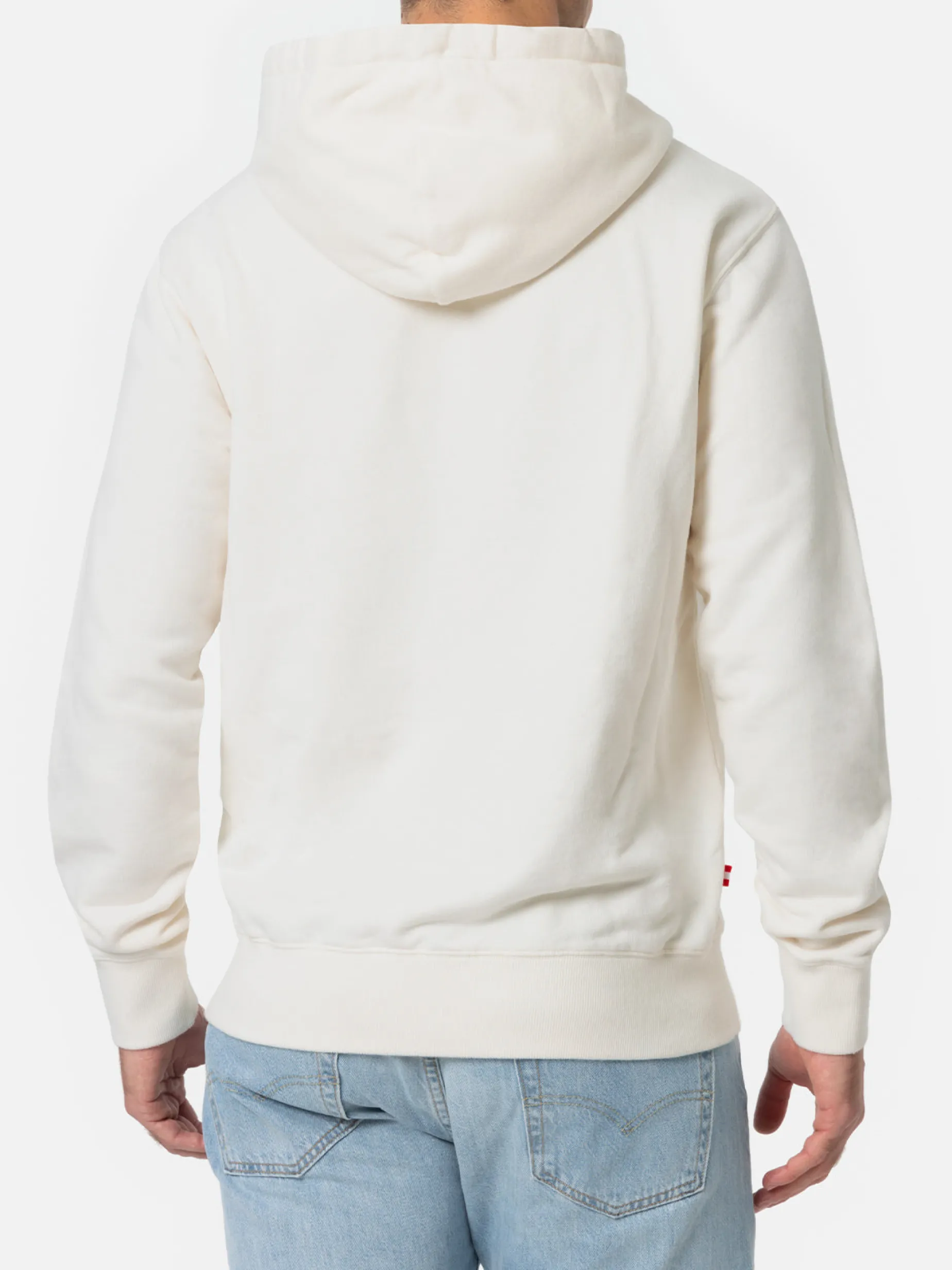 Weißes Herren-Sweatshirt Tribeca mit St. Barth Après-Ski-Stickerei