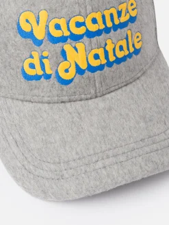 Wollgraue Ballkappe Baseball mit Vacanze di Natale-Logoaufdruck | VACANZE DI NATALE SONDERAUSGABE