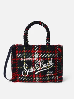 Wollhandtasche Colette mit Maxi-Schottenmuster