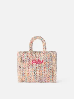 Wollhandtasche Mini Vanity mit mehrfarbigem Muster
