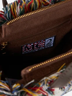 Wollhandtasche Mini Vanity mit Schottenmuster